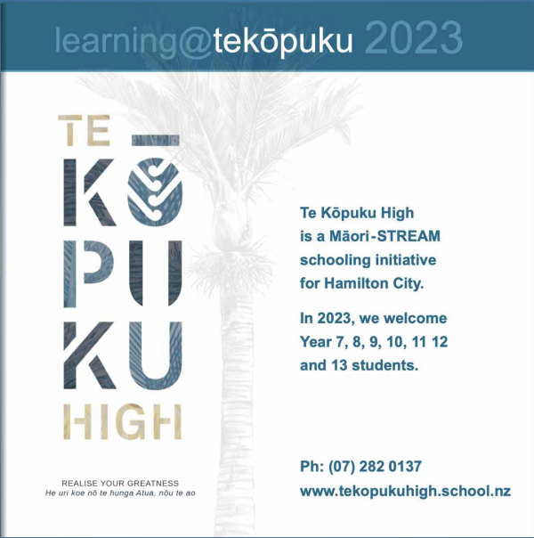 2023 Te Kōpuku High Handbook